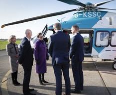 Princess Royal at Redhill Aerodrome