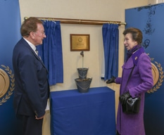 Princess Royal meets Chairman, Sir Adrian White