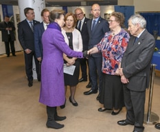 Princess Royal meets members of Biwater International