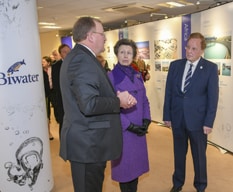 Princess Royal at Biwater International