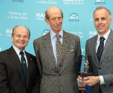 HRH The Duke of Kent presents the Queen's Award for Enterprise in Innovation 