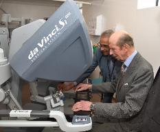 HRH The Duke of Kent at Stokes Centre for Urology