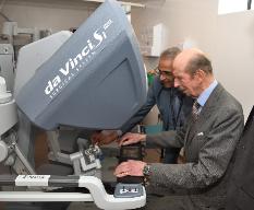 HRH The Duke of Kent at Stokes Centre for Urology 