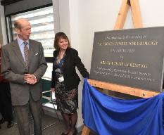 HRH The Duke of Kent opens the new Stokes Centre for Urology