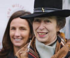 HRH The Princess Royal at Sandown