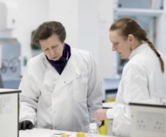 Princess Royal meeting Students at University of Surrey