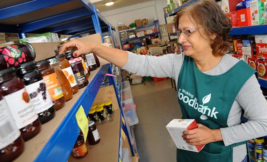 Surrey Food banks call for financial donations Surrey Lieutenancy